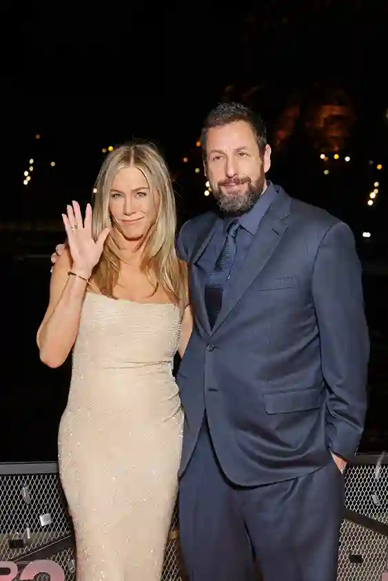 Jen Aniston Honors Adam Sandler